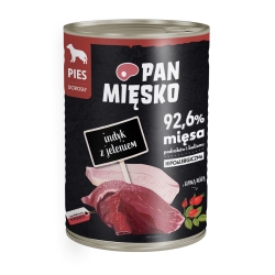 Pan Mięsko Indyk z Jeleniem 400g